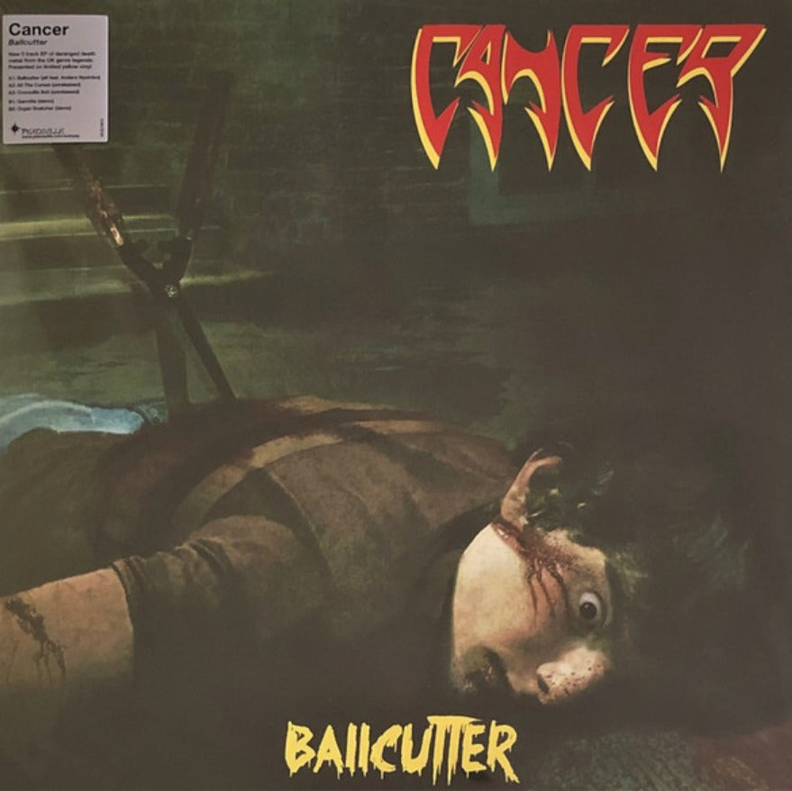 Cancer Ballcutter 12" EP vinyl Yellow