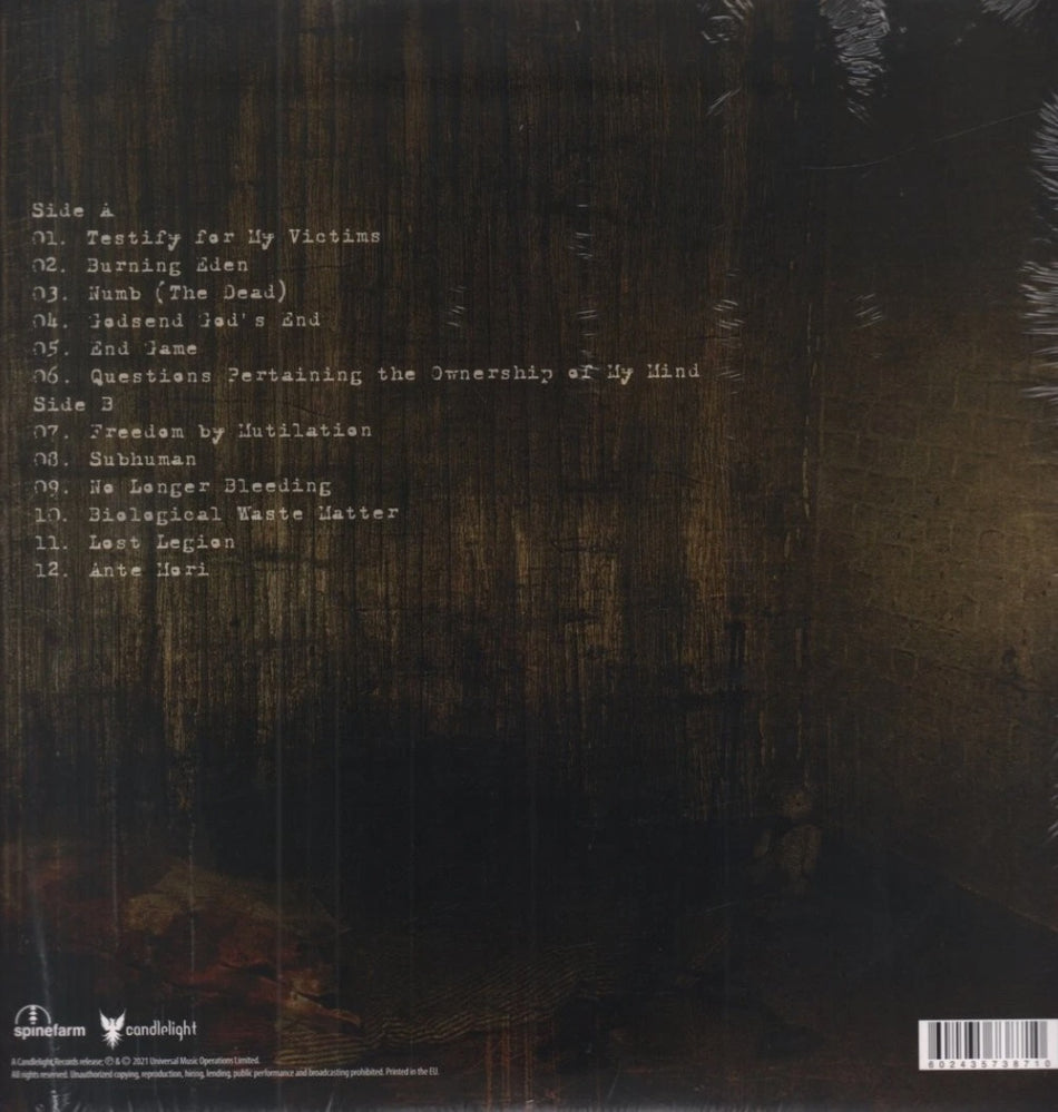 Carnal Forge – Testify For My Victims vinyl LP Green