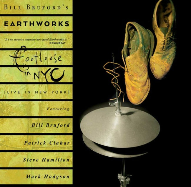 Bill Bruford Earthworks Footloose in NYC Live CD Album Jazz with DVD 2019