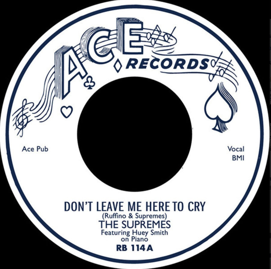 The Supremes Don't Leave Me Here To Cry Just For You And I 7" Vinyl