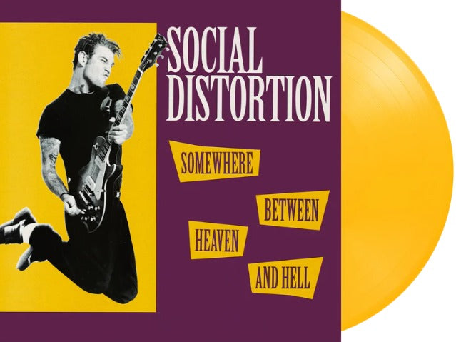 Social Distortion / Somewhere Between Heaven and Hell (1LP Yellow Coloured) Pre Order 17/07/2026