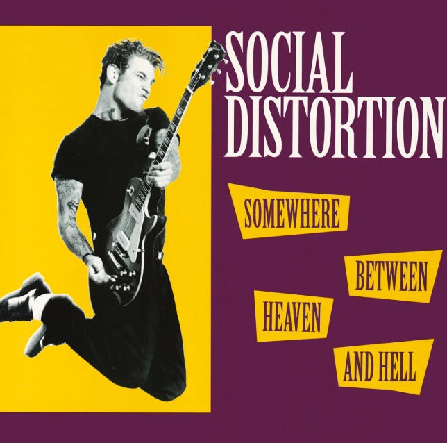 Social Distortion / Somewhere Between Heaven and Hell (1LP Yellow Coloured) Pre Order 17/07/2026