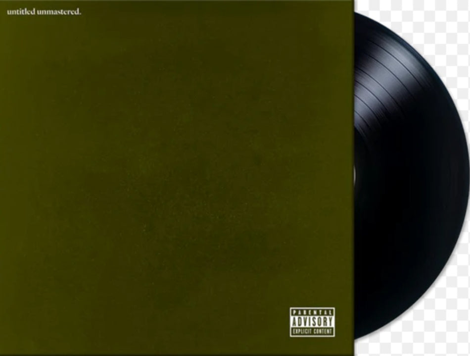 Kendrick Lamar Untitled Unmastered Vinyl LP