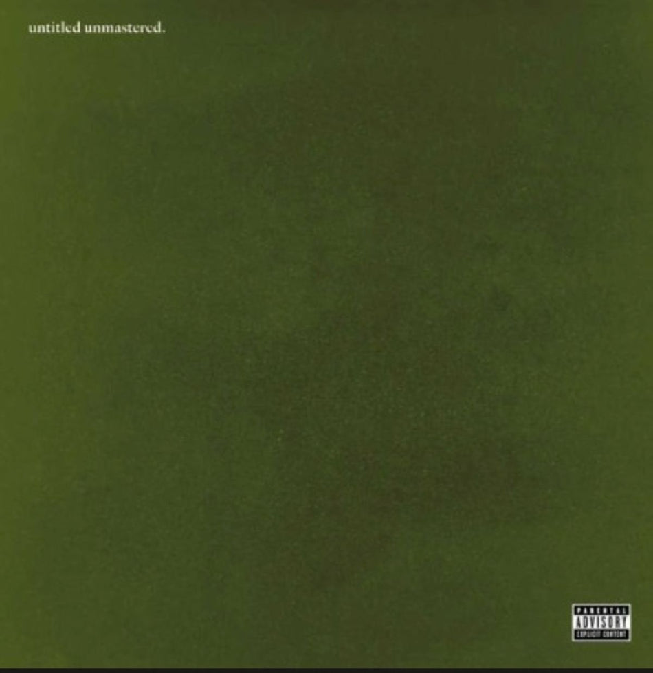 Kendrick Lamar Untitled Unmastered Vinyl LP