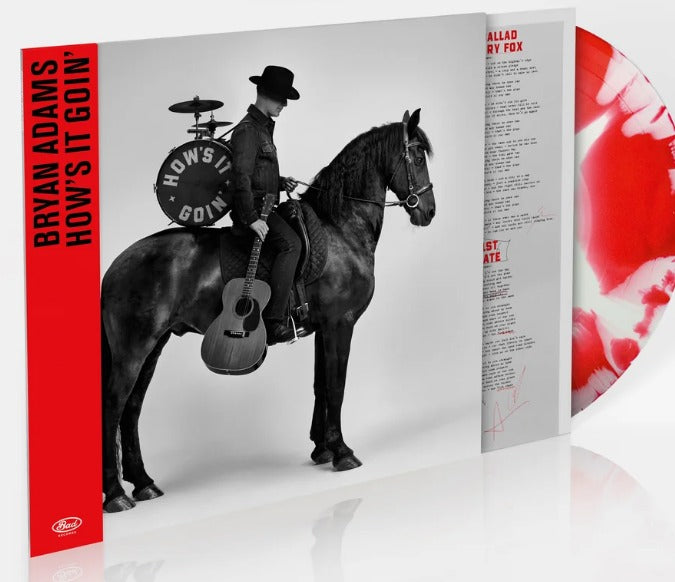 Bryan Adams – How’s It Goin’   Red & White Sunburst Vinyl • Gatefold Edition Pre Order 06/11/2026
