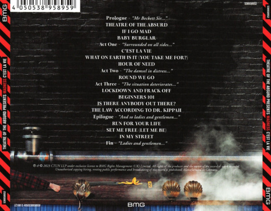 Madness – Theatre Of The Absurd Presents C’est La Vie CD Album