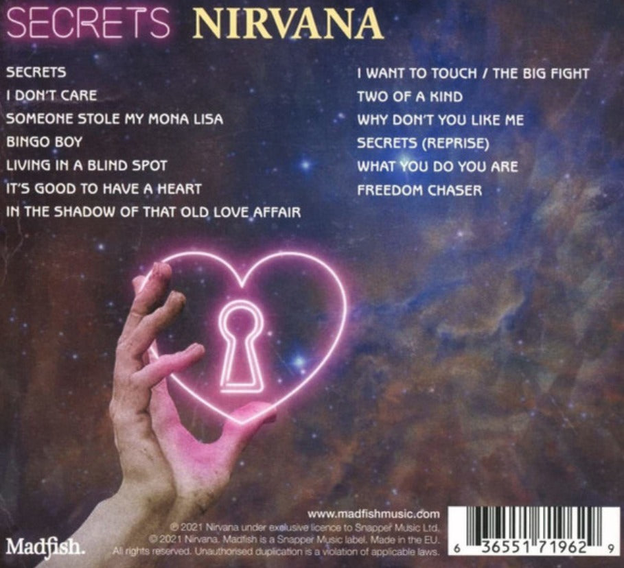 Nirvana Secrets CD Album