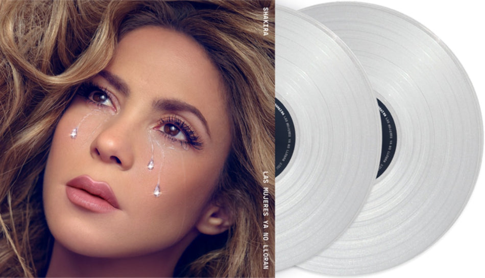 Shakira Las Mujeres Ya No Lloran Vinyl LP  2 x clear 2024