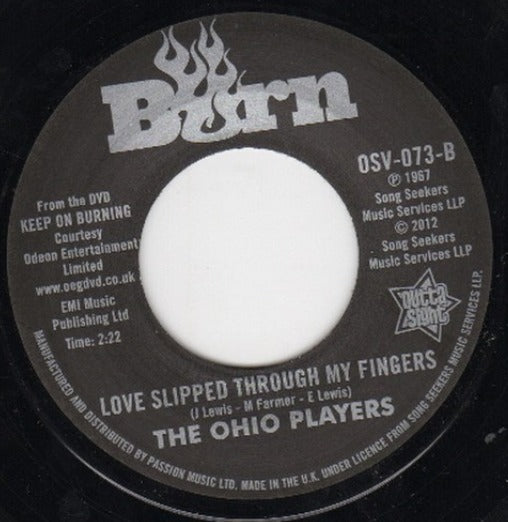 The Valentines / The Ohio Players  Breakaway / Love Slipped Through My Fingers 7"