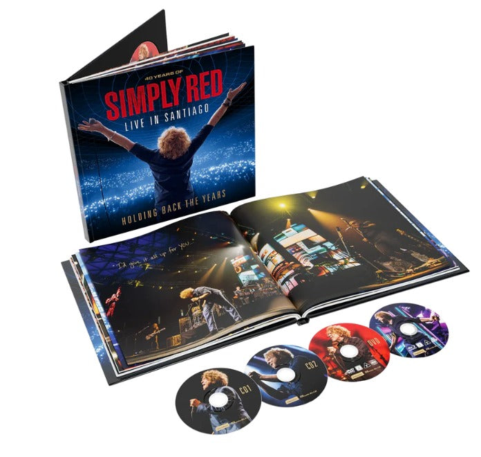Simply Red / Holding Back The Years: Live In Santiago (Artbook) Pre Order 26/06/2026