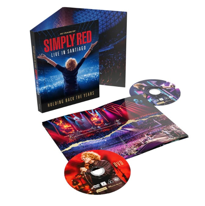 Simply Red / Holding Back The Years: Live In Santiago (Blu-Ray/DVD) Pre Order 26/06/2026
