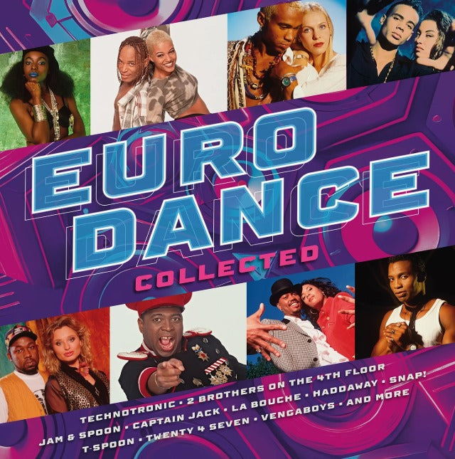 Various Artists / Eurodance Collected (2LP Blue & Red Coloured) Pre Order 26/06/2026