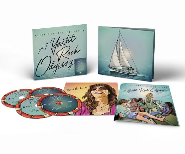 Katie Puckrik Presents A Yacht Rock Odyssey Signed Edition Deluxe 4 x CD