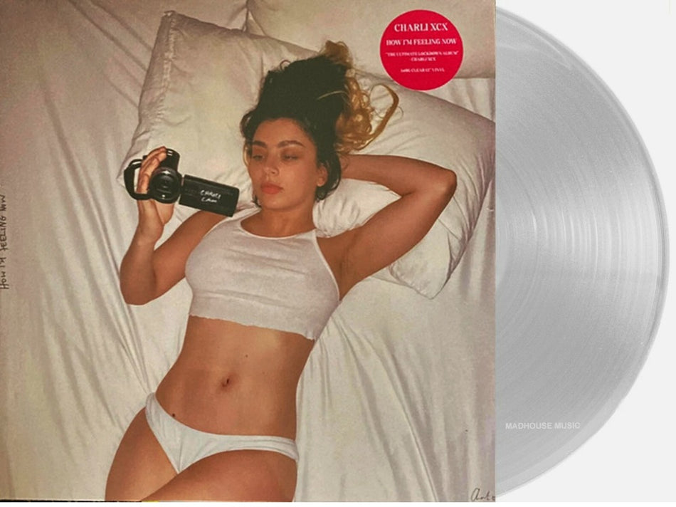 Charli XCX How I’m Feeling Now Vinyl LP Clear