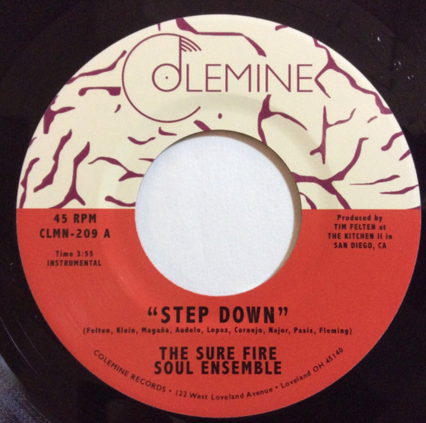 The Sure Fire Soul Ensemble – Step Down Vinyl 7"