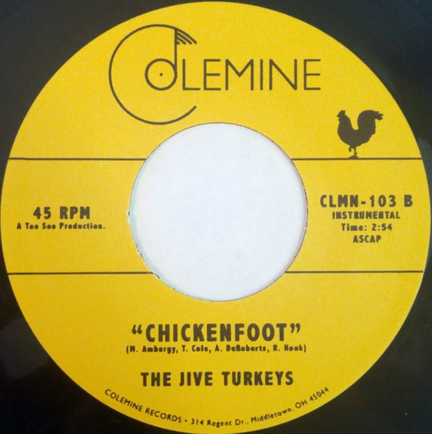 The Jive Turkeys B.A./Chickenfoot 7" Vinyl