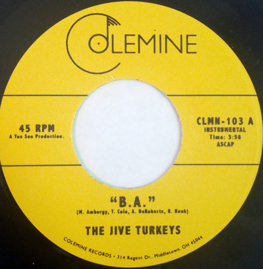 The Jive Turkeys B.A./Chickenfoot 7" Vinyl