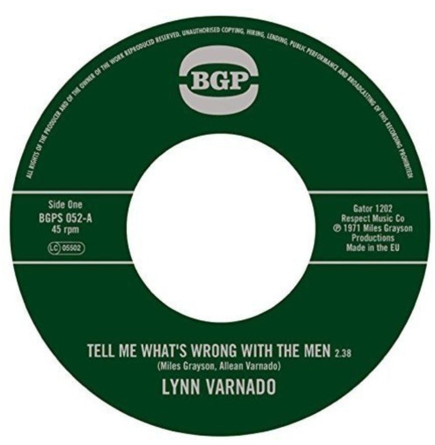 Lynn Varnado Tell Me What's Wrong With The Men  7" Vinyl