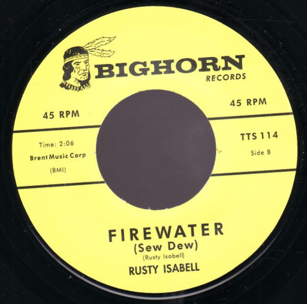 The Scouts / Rusty Isabell The Mr Custerstomp / Firewater 7" Vinyl