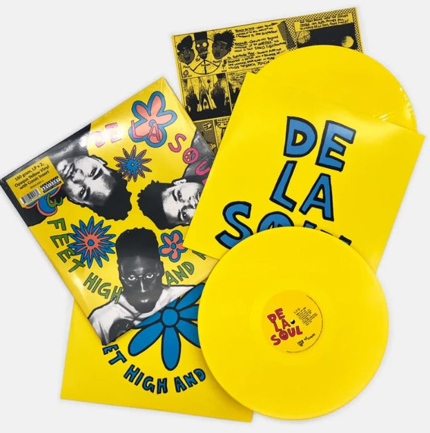 De La Soul 3 Feet High And Rising LP Album vinyl record limited Yellow 2023