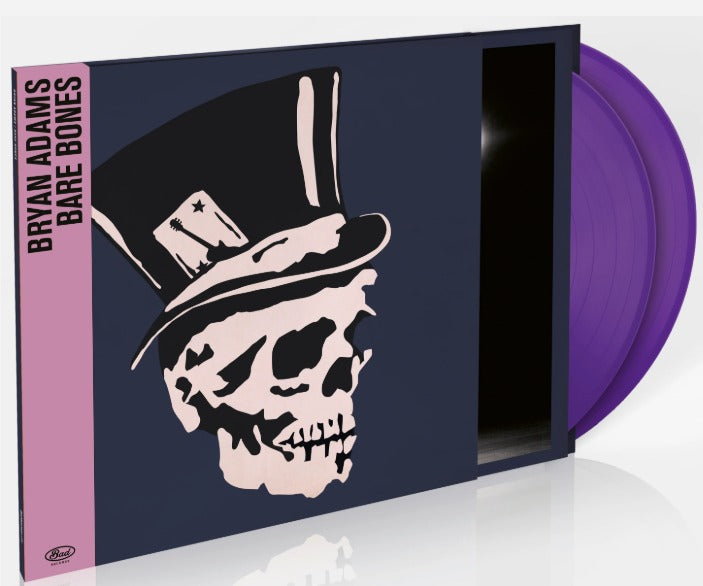 Bryan Adams Bare Bones Vinyl LP Purple Pre Order 28/08/26