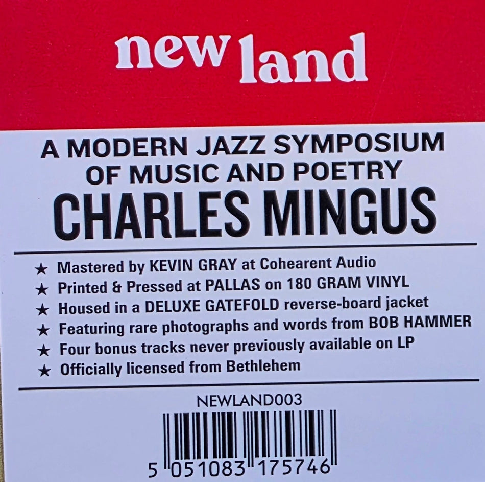 Charles Mingus A Modern Jazz Symposium Vinyl LP