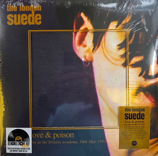 The London Suede Love & Poison Vinyl LP Clear