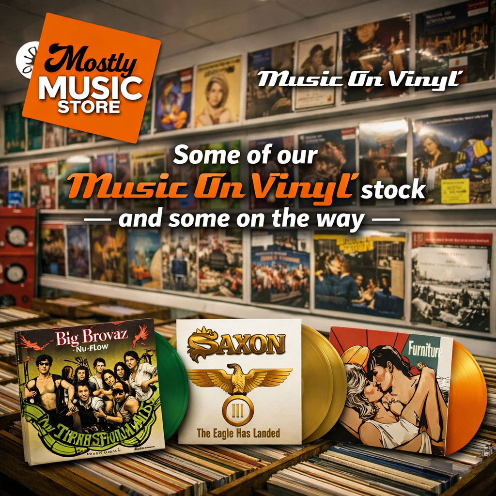 Mostly Music Store Records Vinyl Merchandise CD's Memorabilia