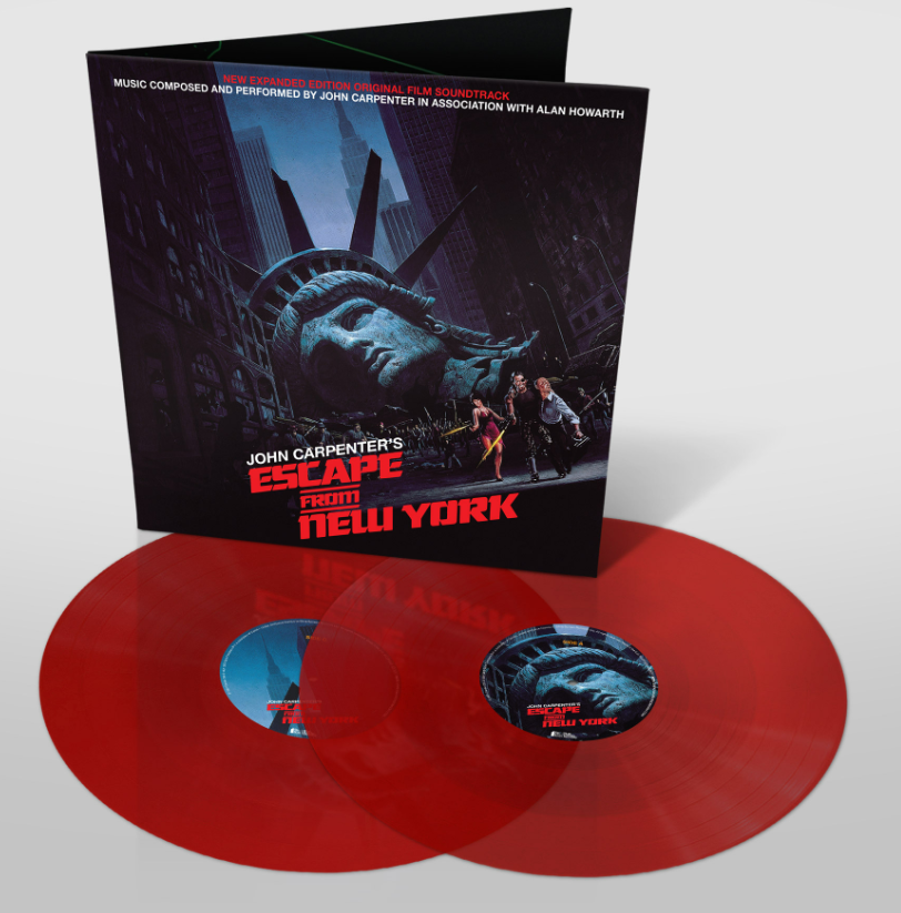 OST / John Carpenter / Escape from New York (2LP/RED) Pre Order 03/07/2026