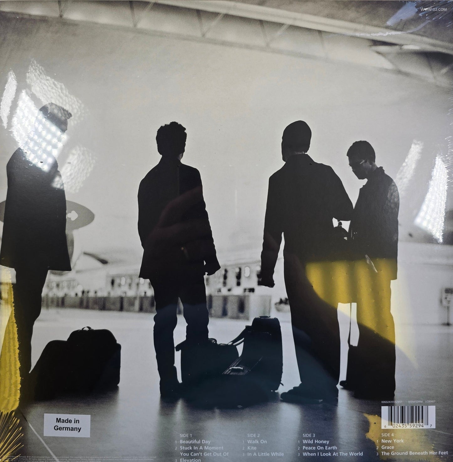 U2 All That You Can't Leave Behind Vinyl LP
